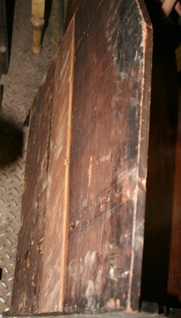 American 1830 Hand Carved Bread Cabinet - 10