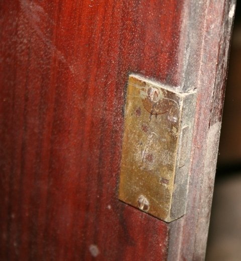 American 1830 Hand Carved Bread Cabinet - 6