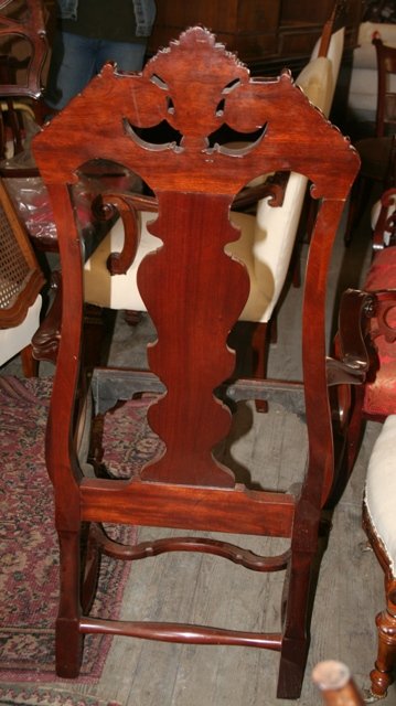 Ten French 19th c. Carved wood chairs - 10