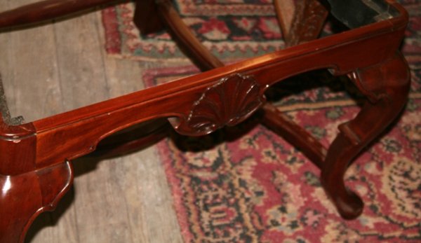 Ten French 19th c. Carved wood chairs - 7