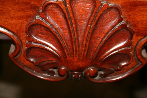 Ten French 19th c. Carved wood chairs - 8