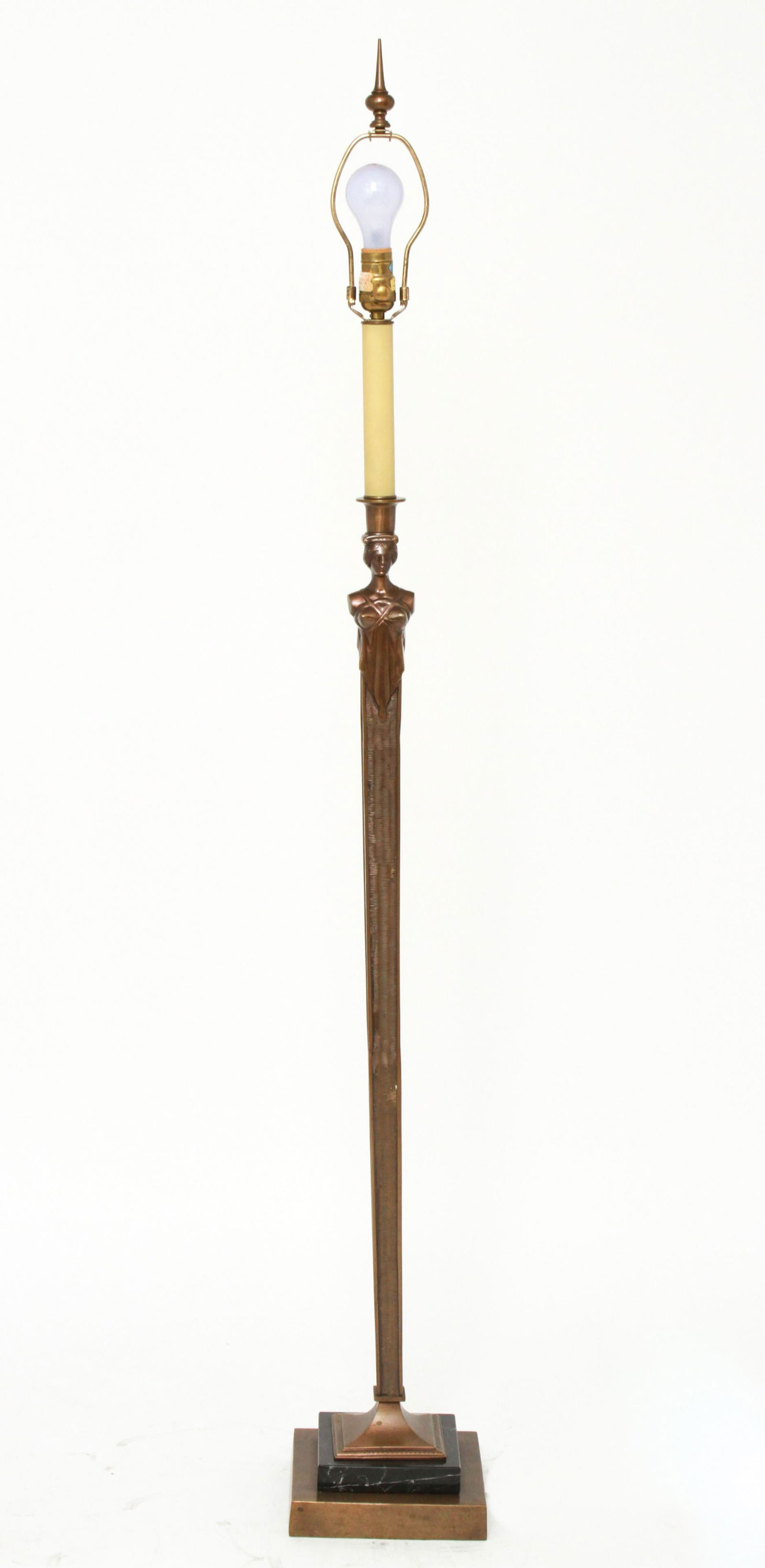 Neoclassical Style Caryatid Floor Lamp (1 of 6)
