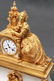 J. Hall Paris French Gilt Bronze Figurative Clock - 13