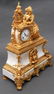 J. Hall Paris French Gilt Bronze Figurative Clock - 2