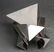 Thierry Mugler Chrome Metal Geometric Arm Cuff - 9