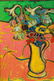 Stella Mertens Still Life w Flowers Oil on Canvas - 4