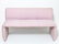 Dunbar Modern Pink Upholstered Bench
