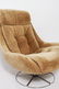 Mid-Century Modern Swivel Lounge Chairs, Pair - 7
