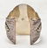 Eddy Chaco Native American Silver Turquoise Cuff - 3