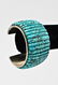 Carlos Eagle Navajo Silver & Turquoise Cuff - 2