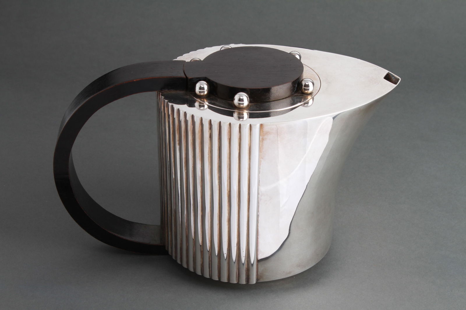 Art Deco Puiforcat Silver-Plate Kettle / Teapot (1 of 7)