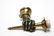 Bronze Hand w Torch Wall Sconce - 7