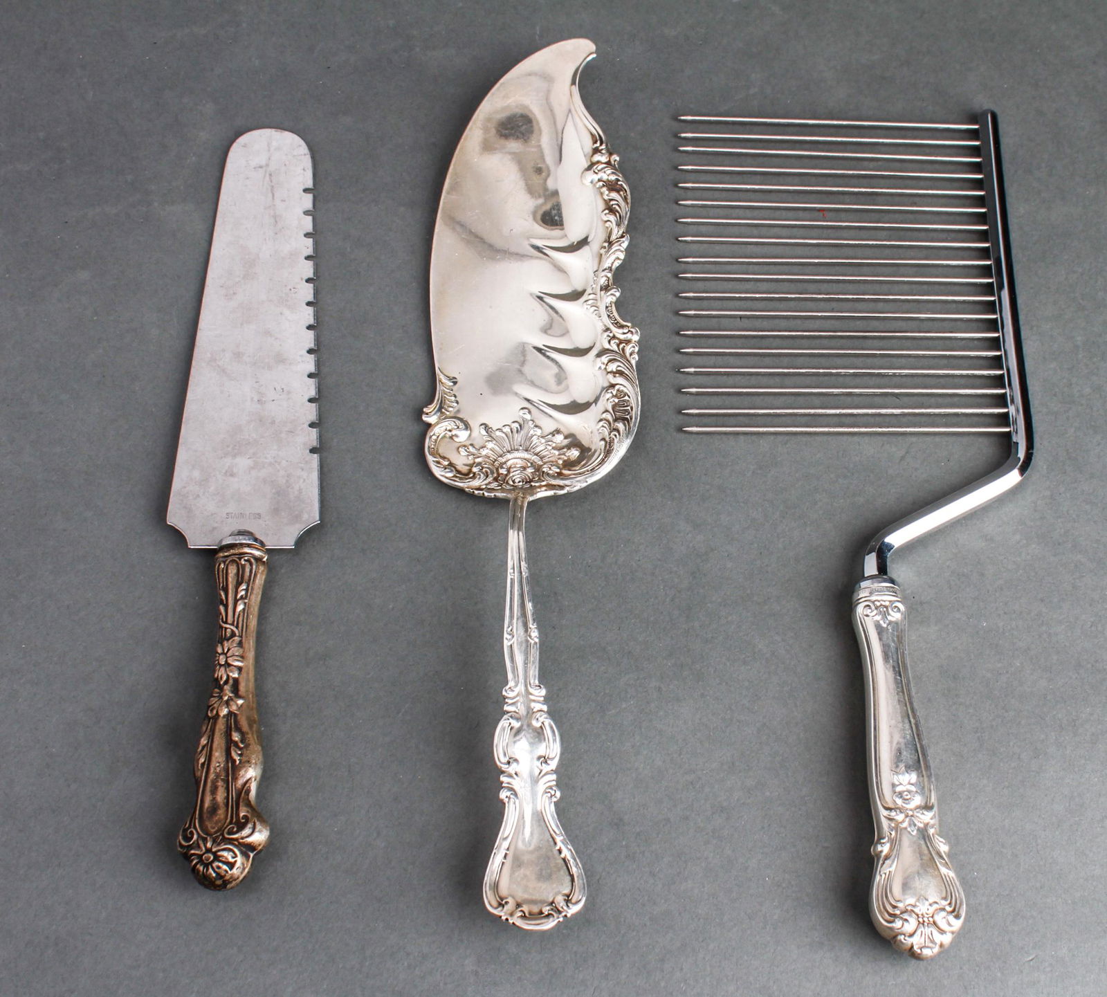 Sterling Silver Serving Utensils, 3 (1 of 3)