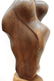 Haworth Abstract Carved Wood Couple Sculpture - 13