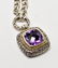 Effy Silver w 18K Gold & Amethyst Pendant Necklace - 5