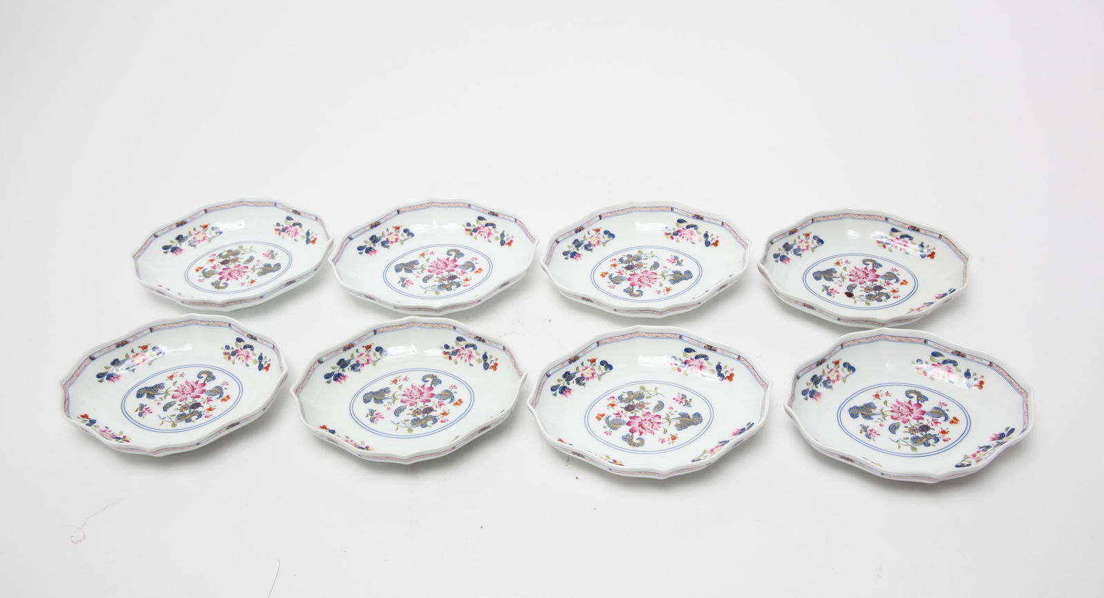 Limoges France Puiforcat "Chen Yang" Dishes Set 8 (1 of 3)