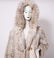 Ladies' Long White & Black Fur Coat w Hood - 2