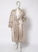 Ladies' Long White & Black Fur Coat w Hood - 3