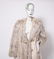 Ladies' Long White & Black Fur Coat w Hood - 4