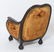 Art Nouveau Carved Wood & Upholstered Arm Chair - 5