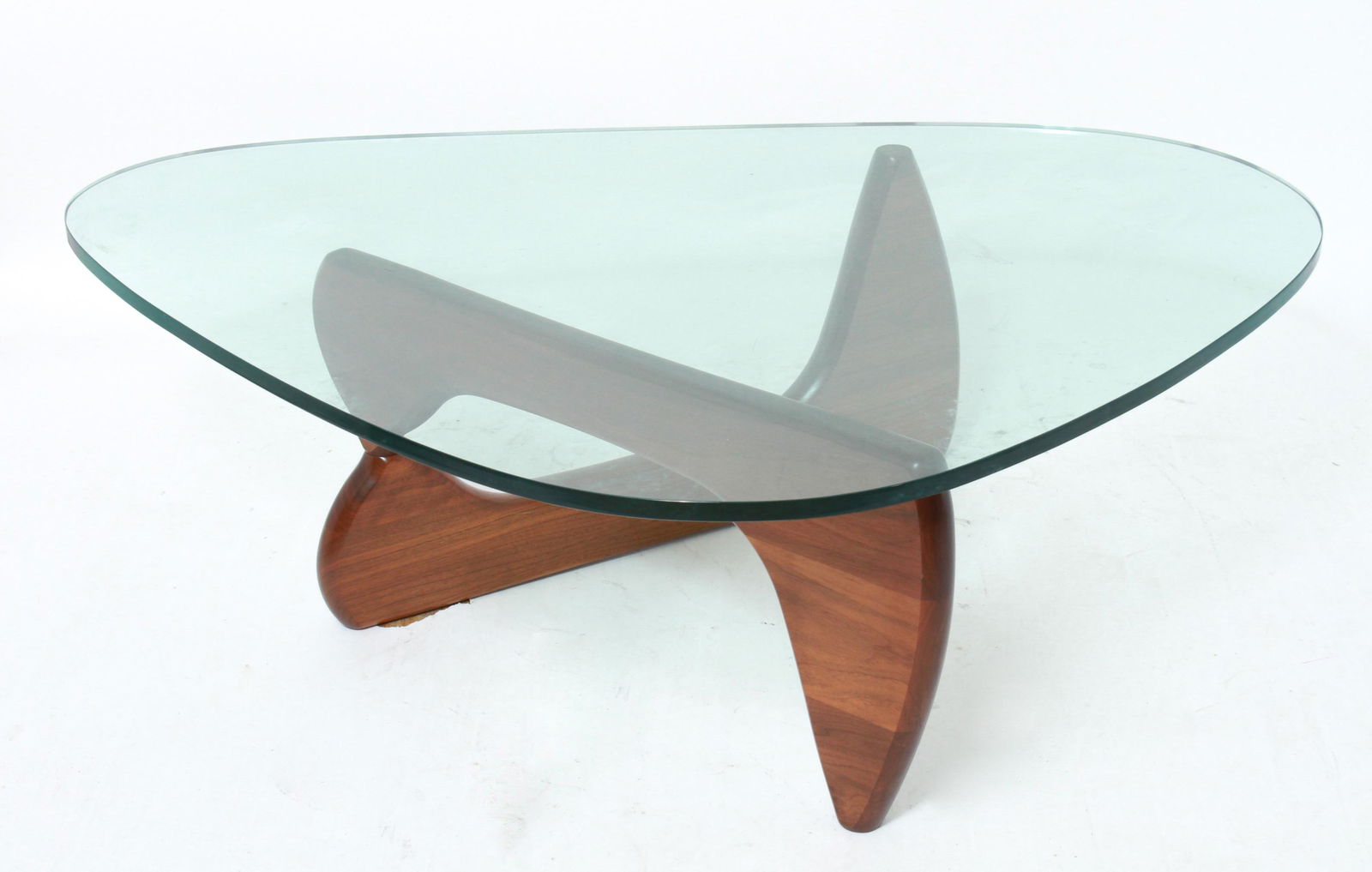Isamu Noguchi Modern Glass Top Coffee Table (1 of 3)