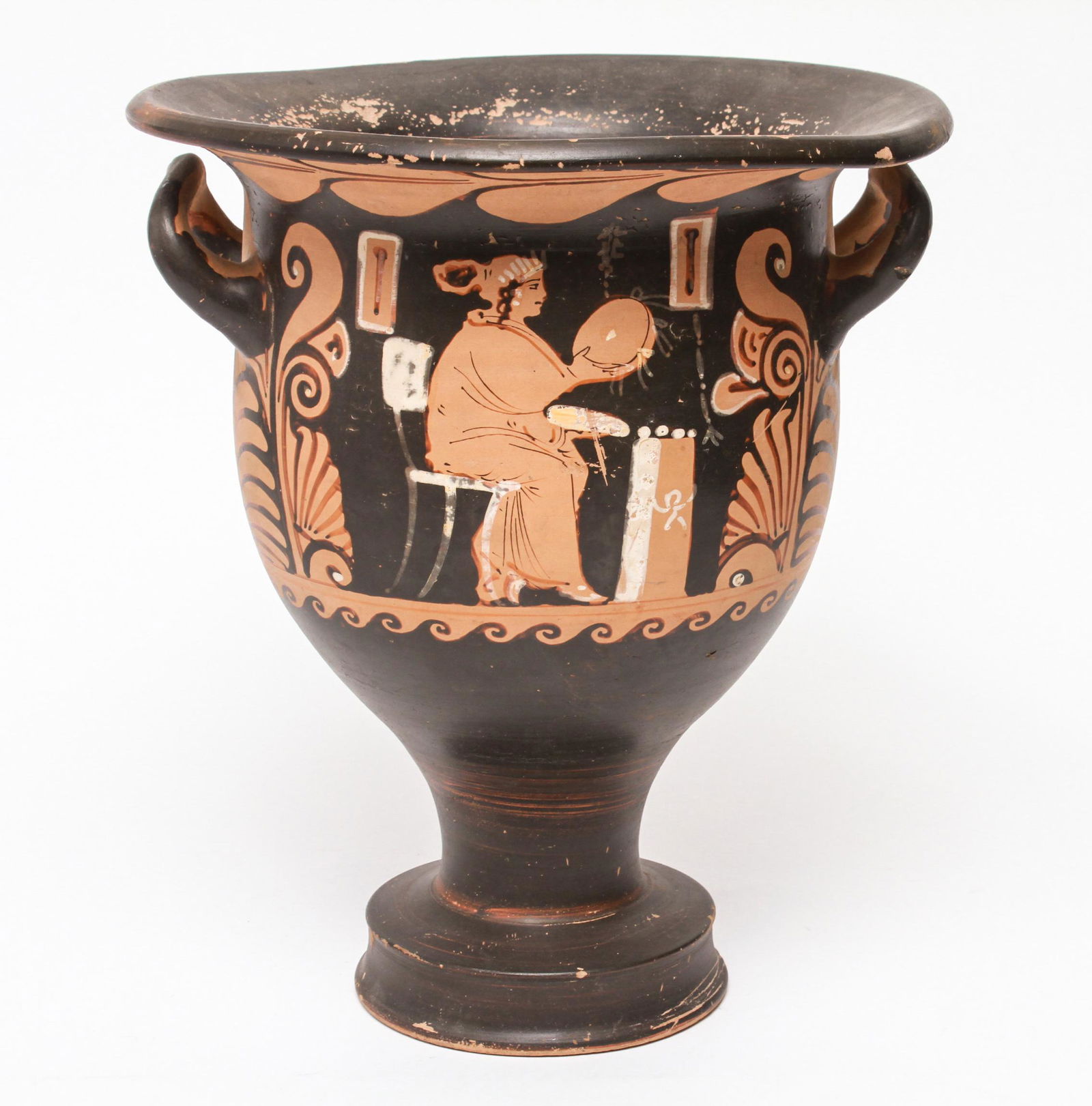 Greek Hellenistic Apulain Hydria Bell-Krater Vase (1 of 20)