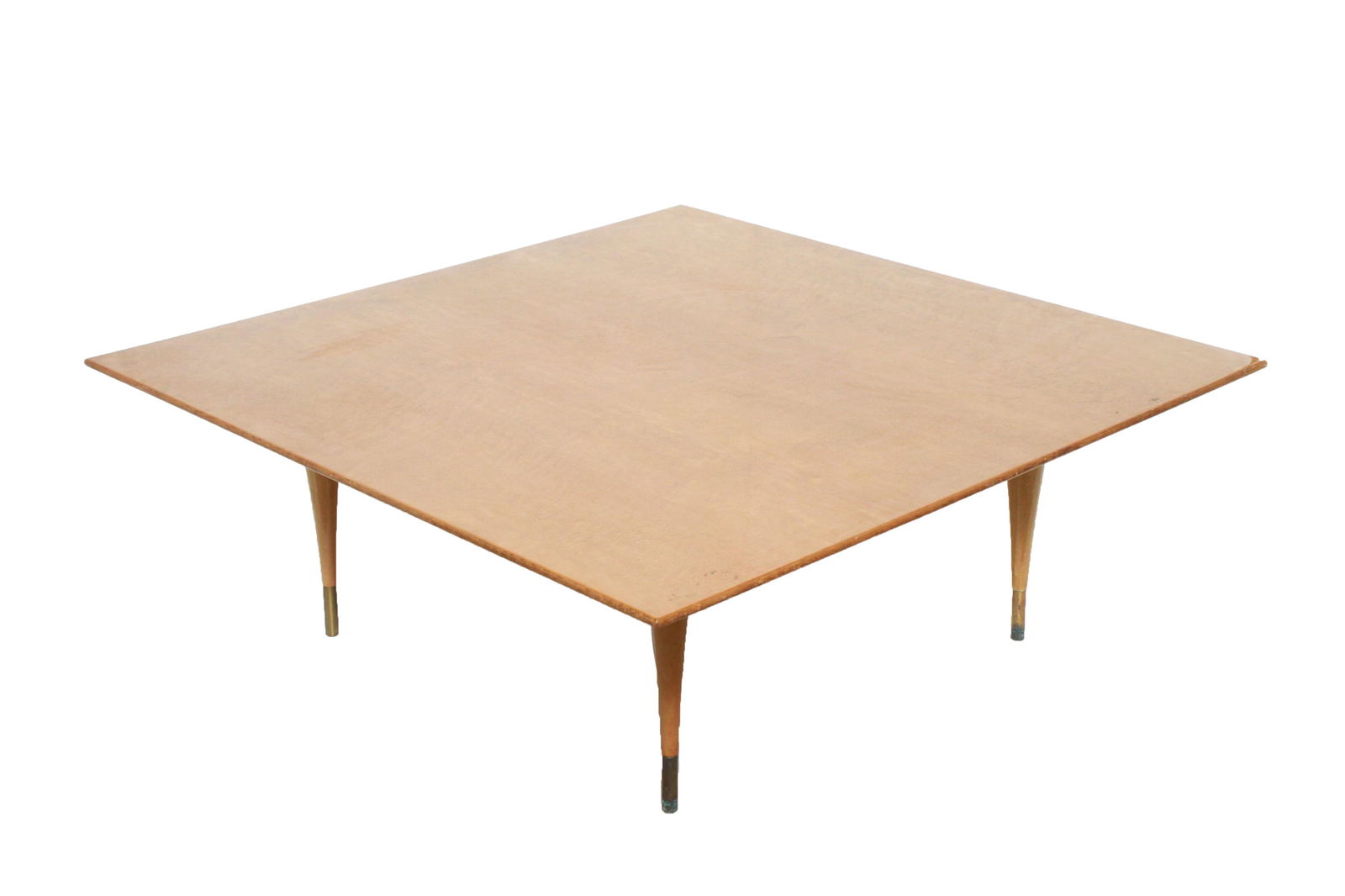 Bird's Eye Maple Mid-Century Modern Coffee Table (1 of 4)