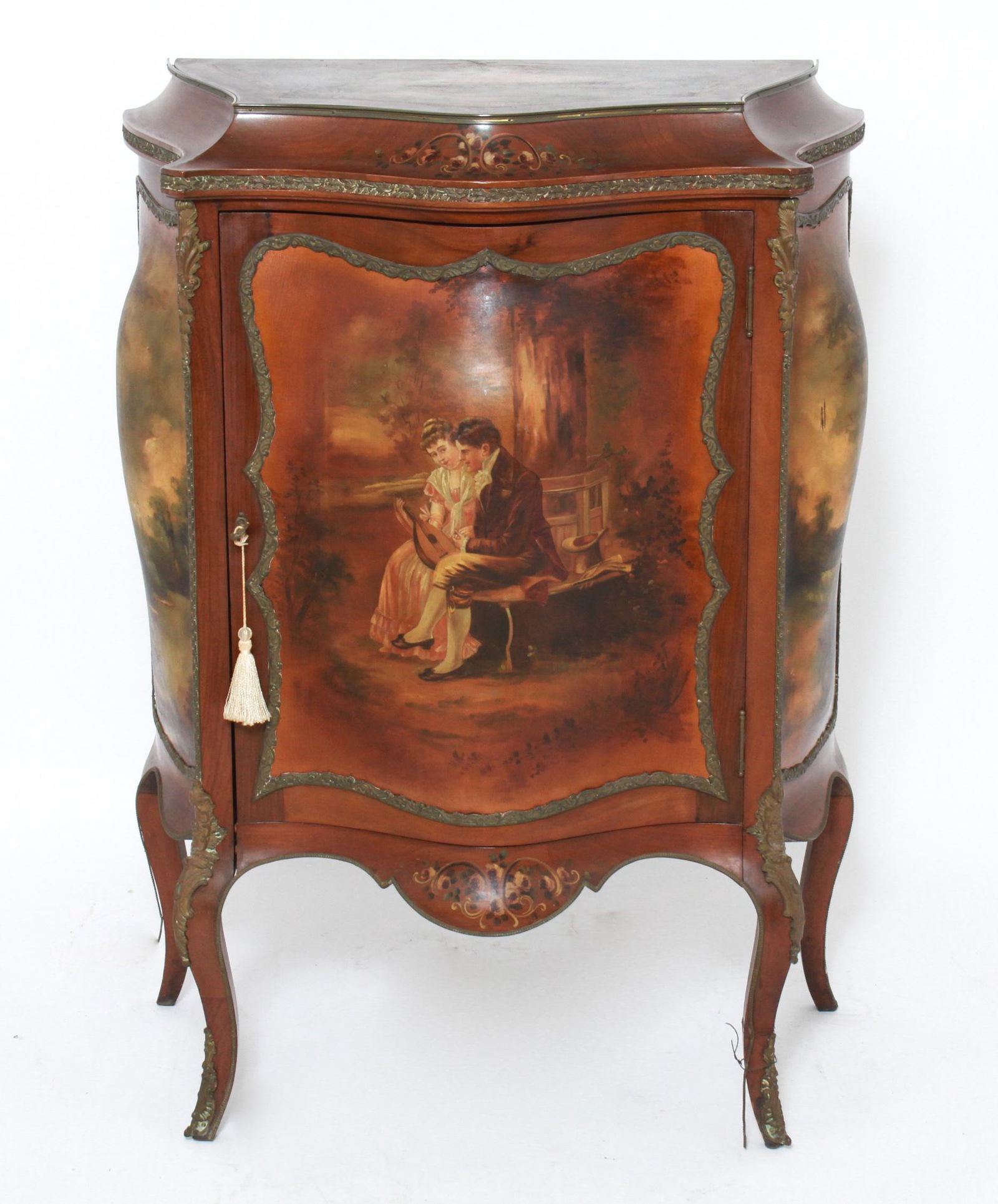 Verne Martin French Bombe Commode / Cabinet (1 of 9)