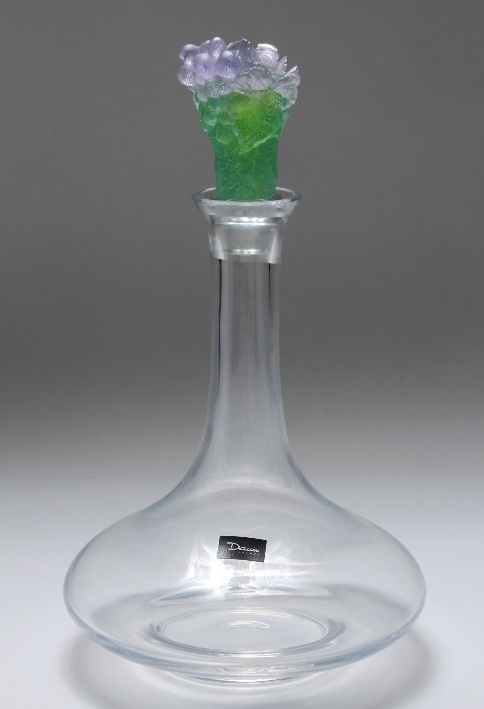 Daum France Crystal Decanter Pate de Verre Stopper (1 of 14)