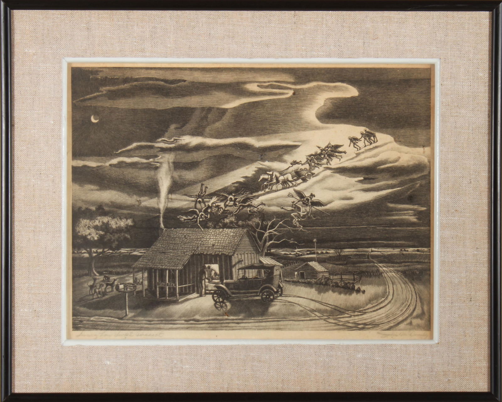 John McCardy Swing Low Sweet Chariot AAA Litho (1 of 7)