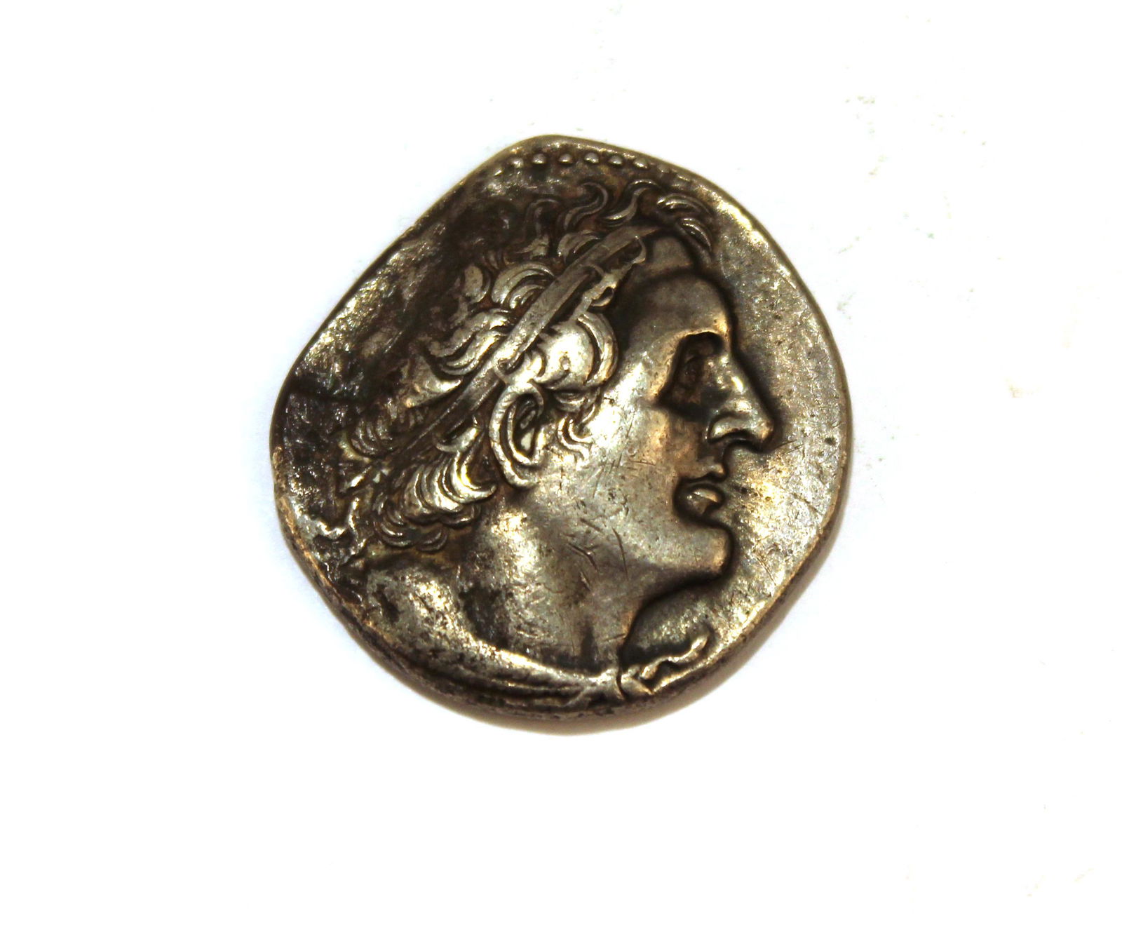Ancient Ptolemaic Kingdom Tetradrachm Silver Coin (1 of 6)