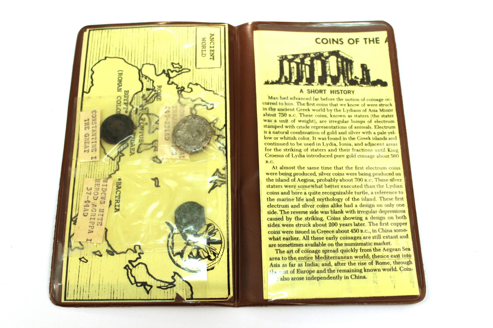 Ancient Coins incl. Constantine Trajan Herod, 3 (1 of 8)