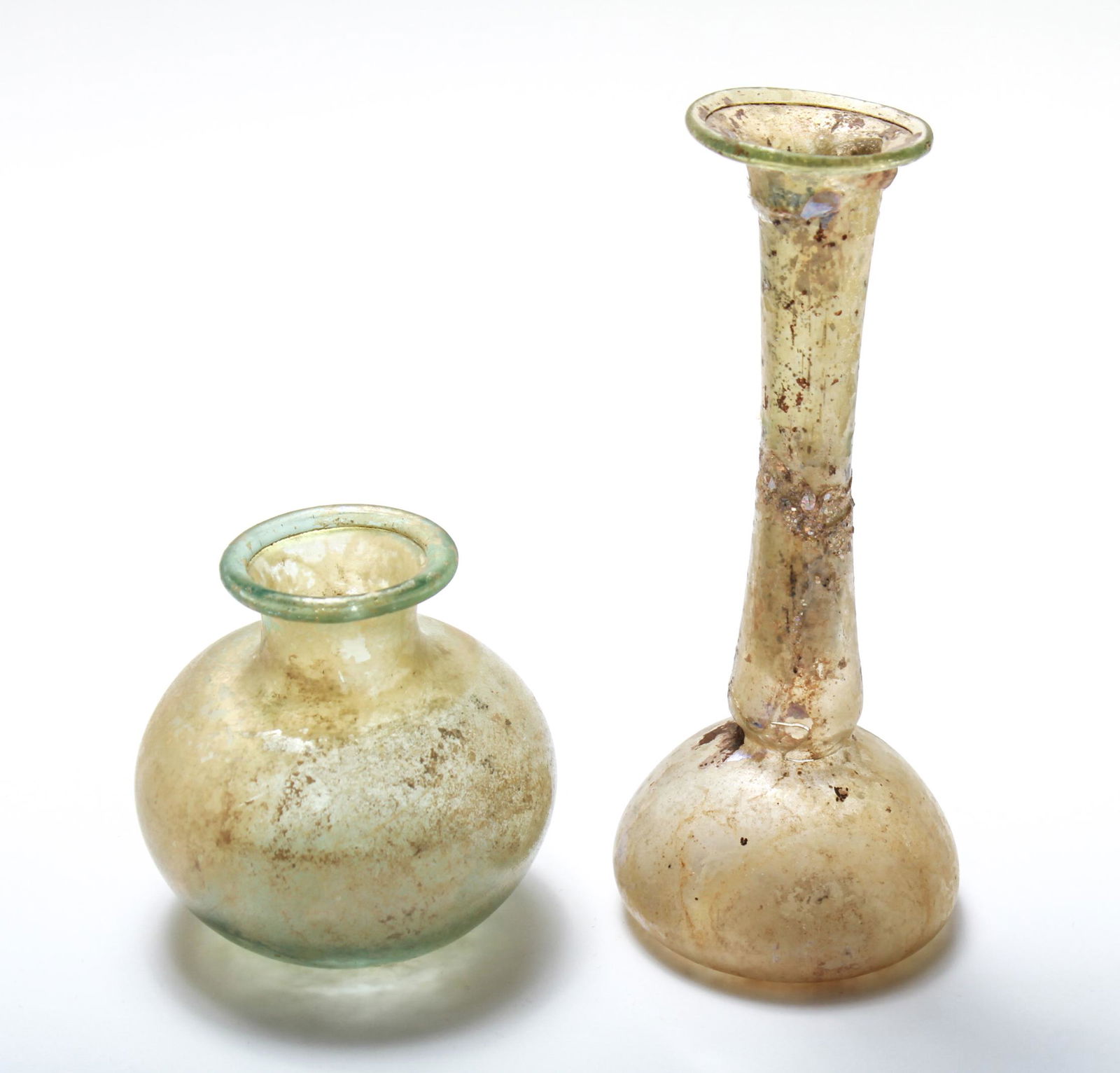 Ancient Roman Glass Vases, Group of 2 (1 of 3)