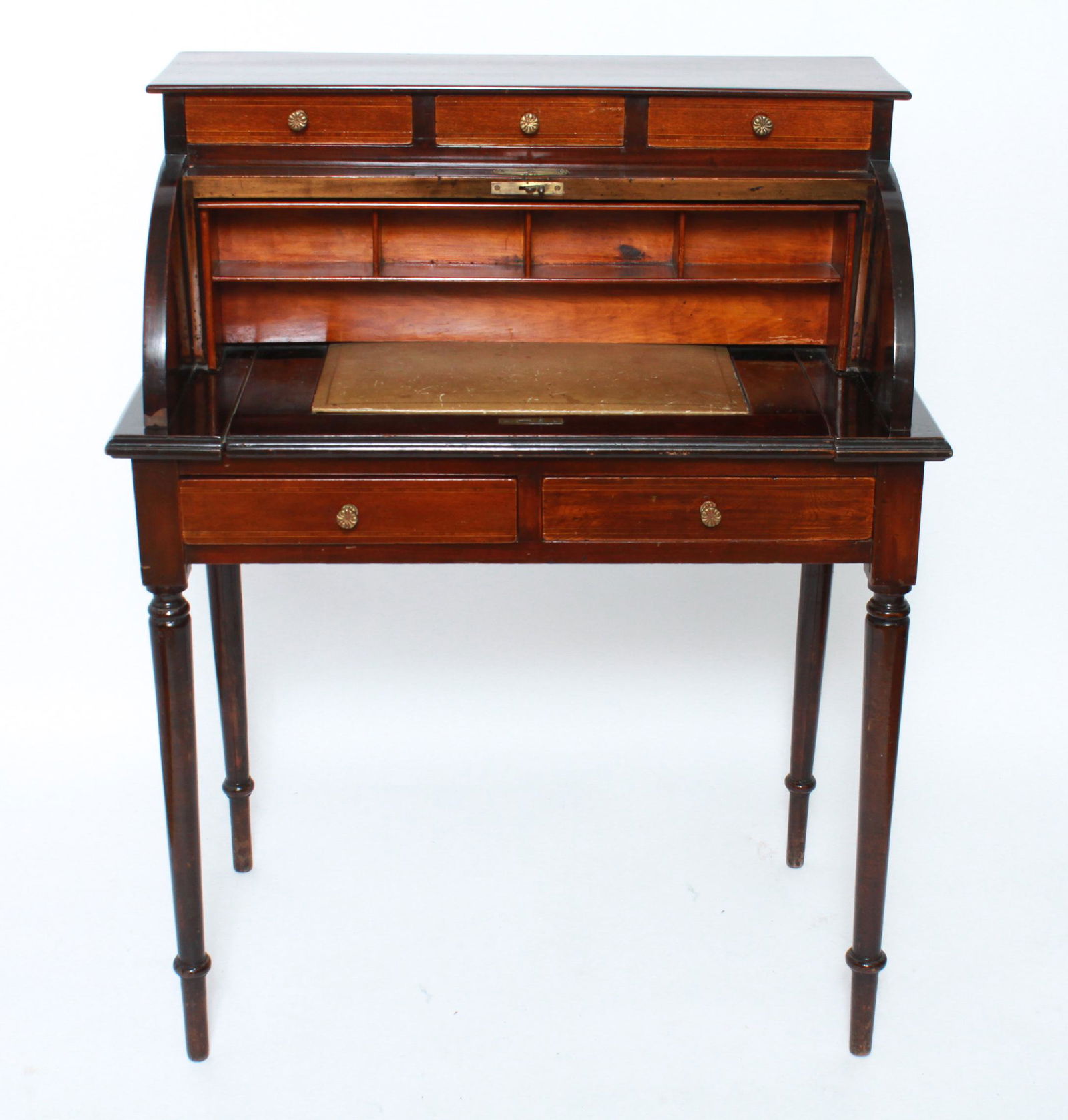 Federal Style Roll Top Writing Desk Jan 05 2020 Auctions At