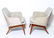 Adrian Pearsall Style Mid-Century Armchairs, Pair - 4