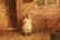 Joseph M. Barber "Mother's Treasure" Oil on Canvas - 3