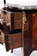 Antique Louis XV Inlaid Commode With Marble Top - 5