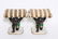 Italian Carved Wood & Painted Blackamoor Stools Pr
