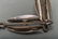 Mexican Taxco Silver Necklace w Wood Beads - 2