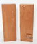 Arts & Crafts Manner Stacked Wood Drawers, Pair - 6