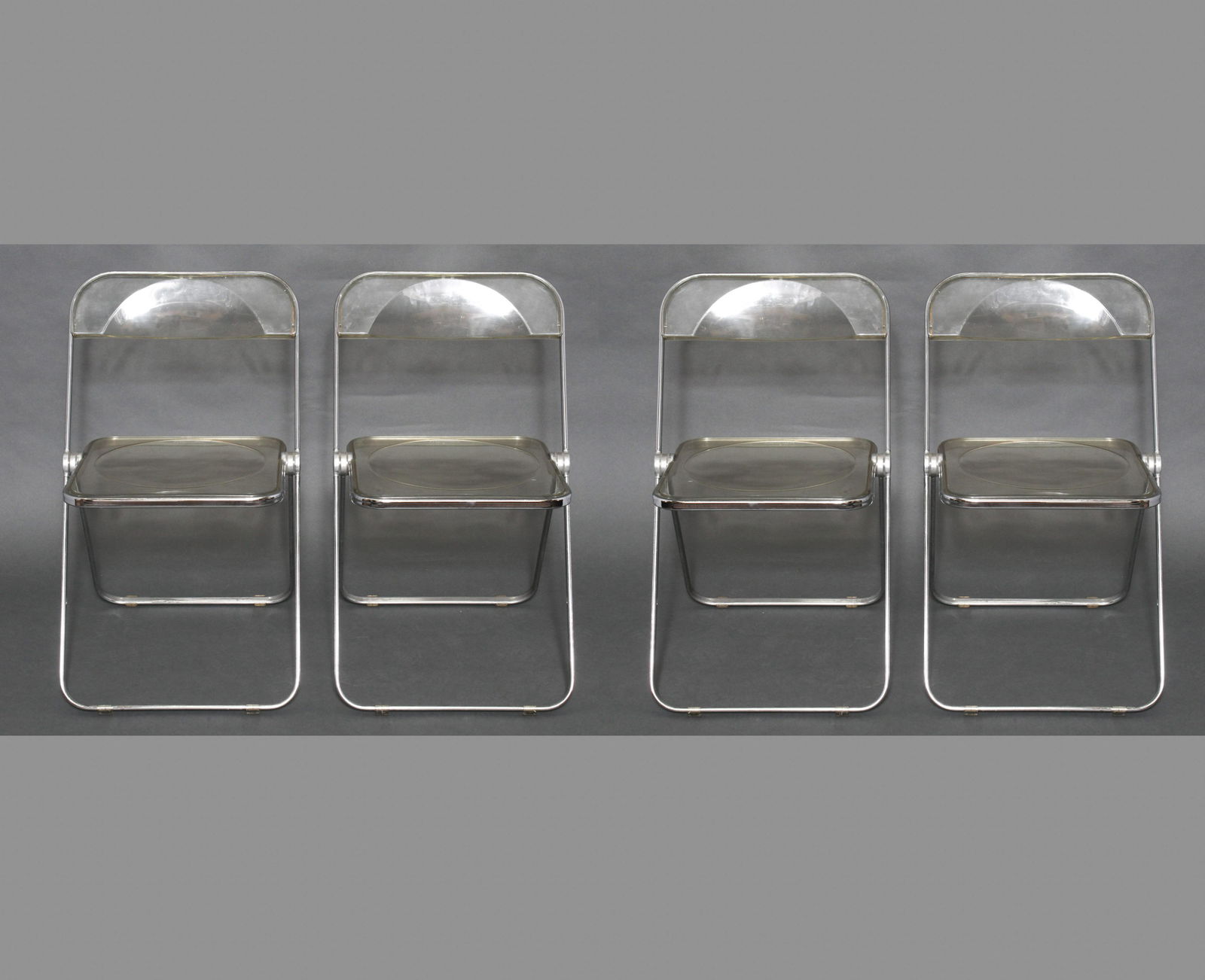 Modern Castelli "Plia" Lucite Folding Chairs, 4 (1 of 5)