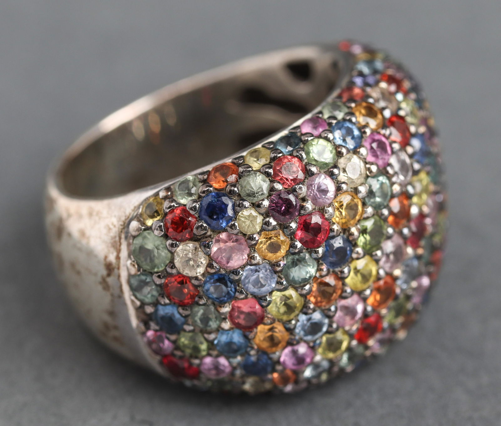 Effy Silver Multi-Colored Gemstone Ring (1 of 7)
