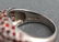 Silver Garnet Dome Style Ring - 6