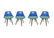 Mid-Century Modern Petit Swivel Chairs, 4