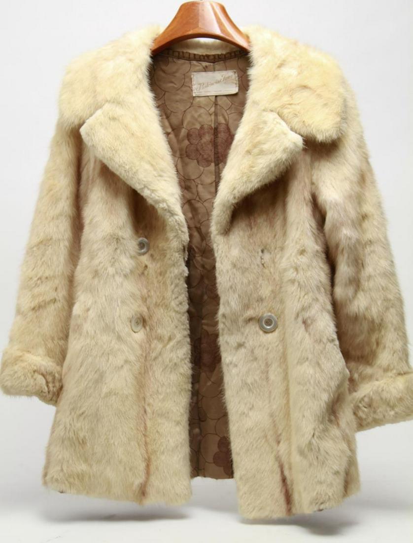 Balencia Ermine Fur Jacket, Mottled White (1 of 8)