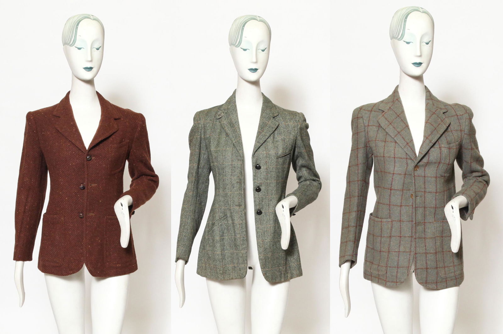 vintage tweed blazer