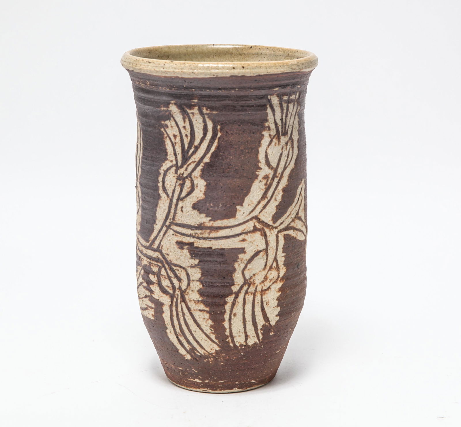 Danish Modern Style Stoneware Art Pottery Vase (1 of 7)