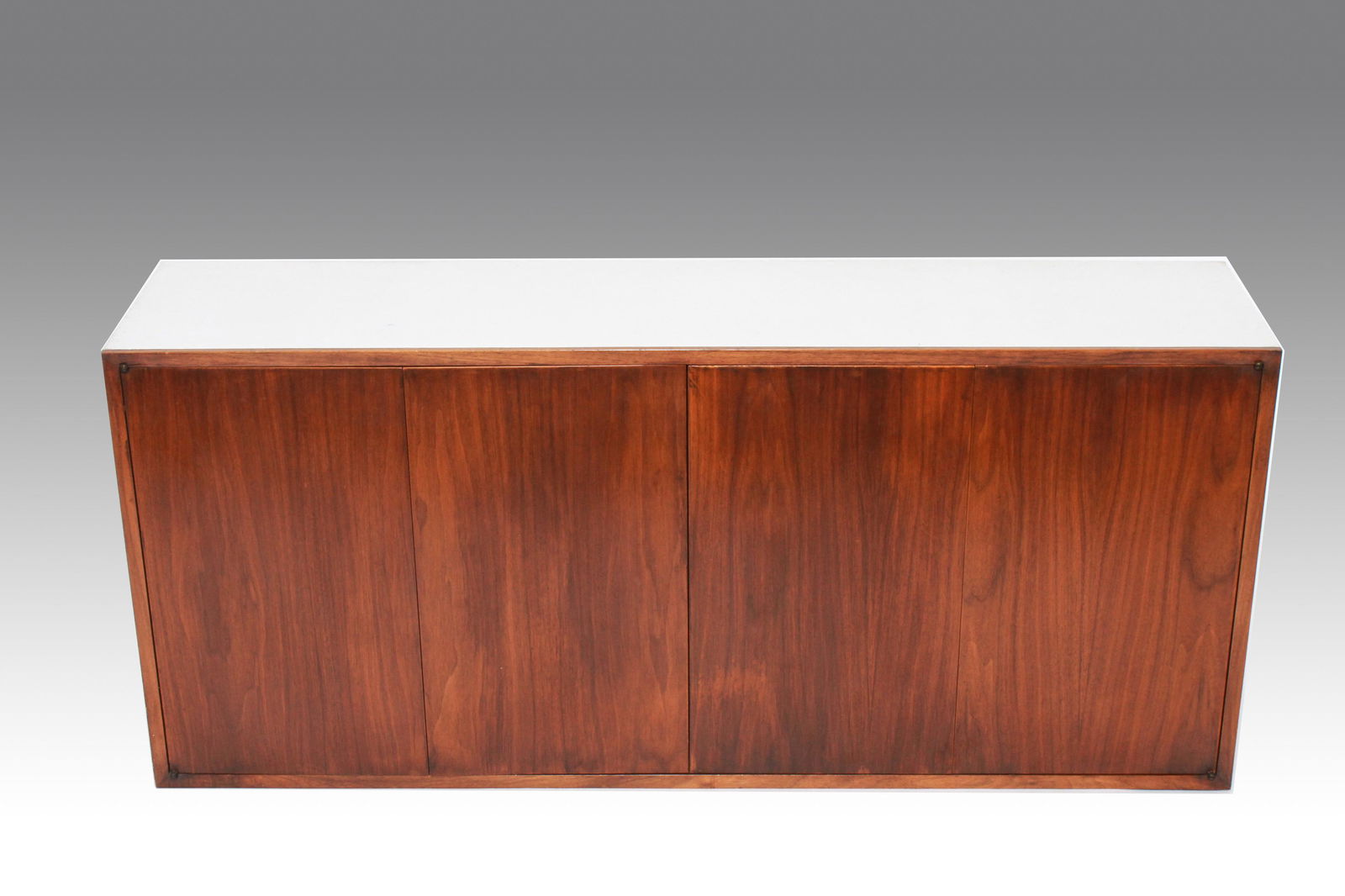 Mid-Century Modern Walnut Floating Credenza (1 of 5)
