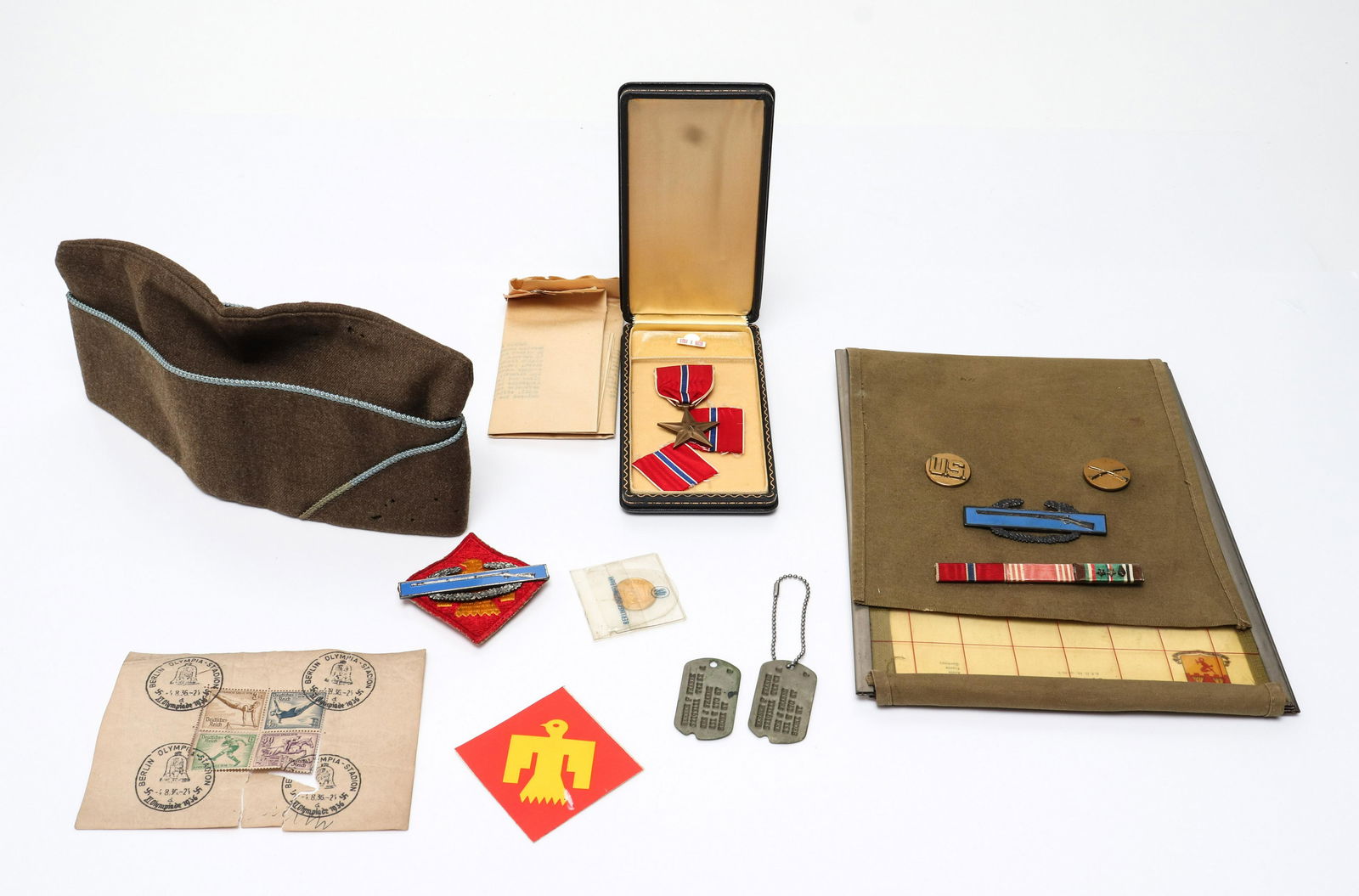 WWII Military Ephemera incl. Bronze Star Medal (1 of 14)