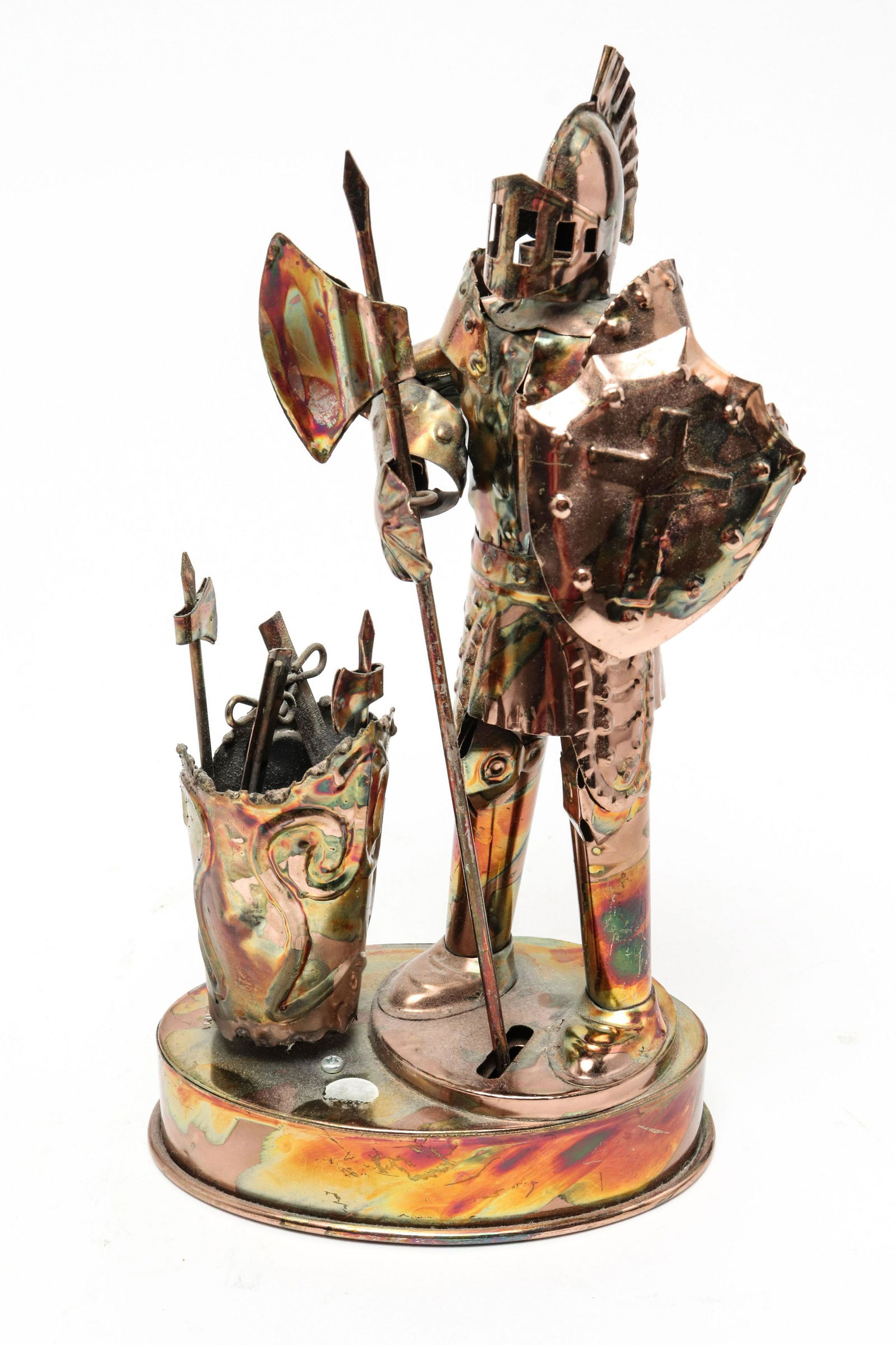 Medieval Knight in Armor Musical Metal Sculpture (1 of 4)